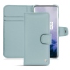 OnePlus 7 Pro leather case - Bleu ciel ( Nappa - Pantone 277C ) 