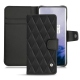 Funda de piel OnePlus 7 Pro - Noir - Couture ( Nappa - Black ) 