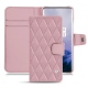 Funda de piel OnePlus 7 Pro - Rose - Couture ( Nappa - Pantone 2365C ) 