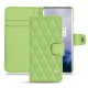Capa em pele OnePlus 7 Pro - Vert olive - Couture ( Nappa - Pantone 578U ) 