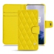 Lederschutzhülle OnePlus 7 Pro - Jaune fluo - Couture