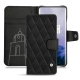 Capa em pele OnePlus 7 Pro - Negre poudro - Couture