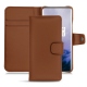 Housse cuir OnePlus 7 Pro - Marron PU
