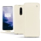 OnePlus 7 Pro leather case - Blanc (  Nappa - White ) 