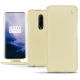Custodia in pelle OnePlus 7 Pro - Beige ( Nappa - Pantone 7502C ) 
