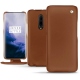 Housse cuir OnePlus 7 Pro - Marron ( Nappa - Pantone 1615C ) 