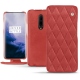 Custodia in pelle OnePlus 7 Pro - Cerise vintage - Couture