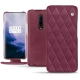 Funda de piel OnePlus 7 Pro - Prune vintage - Couture