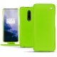 Lederschutzhülle OnePlus 7 Pro - Vert fluo