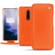 Capa em pele OnePlus 7 Pro - Orange fluo