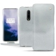 Custodia in pelle OnePlus 7 Pro - Platinium ( Pantone 877C ) 