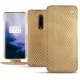 Capa em pele OnePlus 7 Pro - Serpent sabbia