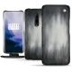 Capa em pele OnePlus 7 Pro - Gris Patine
