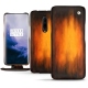 Lederschutzhülle OnePlus 7 Pro - Fauve Patine