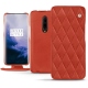 OnePlus 7 Pro leather case - Arange clouquié - Couture