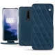 Custodia in pelle OnePlus 7 Pro - Blu mediterran - Couture
