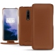 Funda de piel OnePlus 7 Pro - Marron PU