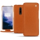 Housse cuir OnePlus 7 Pro - Orange vibrant