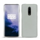 Coque cuir OnePlus 7 Pro - Gris ( Nappa - Pantone W428C ) 