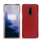 OnePlus 7 Pro leather cover - Rouge ( Nappa - Pantone 199C ) 