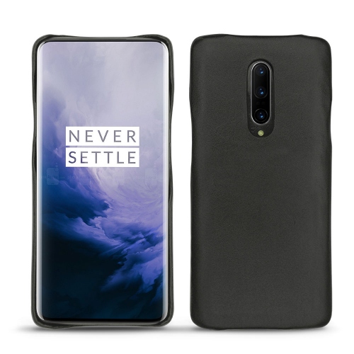 OnePlus 7 Pro leather cover - Noir ( Nappa - Black ) 