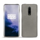 Coque cuir OnePlus 7 Pro - Acier vintage ( Pantone 403C ) 