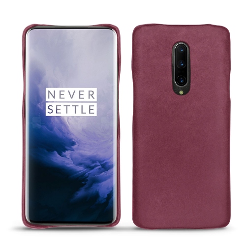 Custodia in pelle Oneplus 7 ProPrune vintage ( Pantone #612434 ) 