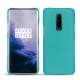 OnePlus 7 Pro leather cover - Bleu fluo