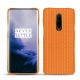Custodia in pelle OnePlus 7 Pro - Abaca arancio