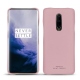 Coque cuir OnePlus 7 Pro - Rose PU