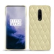 Capa em pele OnePlus 7 Pro - Beige - Couture ( Nappa - Pantone 7502C ) 