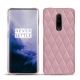 OnePlus 7 Pro leather cover - Rose - Couture ( Nappa - Pantone 2365C ) 