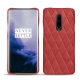 가죽 커버 OnePlus 7 Pro - Cerise vintage - Couture