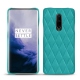 Funda de piel OnePlus 7 Pro - Bleu fluo - Couture