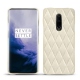 Funda de piel OnePlus 7 Pro - Blanc escumo - Couture