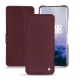 Funda de piel OnePlus 7 Pro - Lie de vin ( Pantone 5115C ) 
