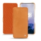 Funda de piel OnePlus 7 Pro - Mandarine vintage ( Pantone 165C ) 