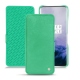 Housse cuir OnePlus 7 Pro - Menthe vintage ( Pantone 562C ) 