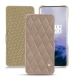 Housse cuir OnePlus 7 Pro - Taupe vintage - Couture