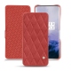 Housse cuir OnePlus 7 Pro - Cerise vintage - Couture