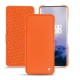 Capa em pele OnePlus 7 Pro - Orange fluo
