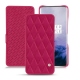 Capa em pele OnePlus 7 Pro - Rose fluo - Couture