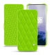 Lederschutzhülle OnePlus 7 Pro - Vert fluo - Couture