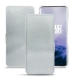 OnePlus 7 Pro leather case - Platinium ( Pantone 877C ) 