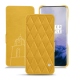 OnePlus 7 Pro leather case - Jaune soulèu - Couture