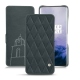 OnePlus 7 Pro leather case - Blu marino - Couture