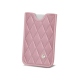 Case for Metro tickets - Rose - Couture ( Nappa - Pantone 2365C ) 