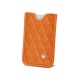 Etui für Bus und Bahnfahrkarten - Orange - Couture ( Nappa - Pantone 1495U ) 