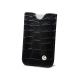 Estuche para ticket de metro - Crocodile nero