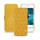 Housse cuir Apple iPod touch (2019) - Jaune soulèu - Couture